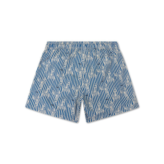 Swim Shorts - Blue - Lobster Bay - Adult