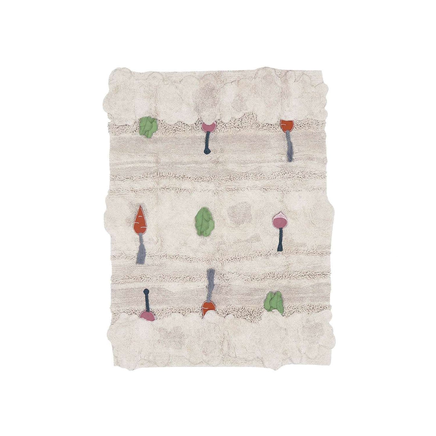 Potager Veggie – Tapis lavable enfant – Oli&Carol x Lorena Canals