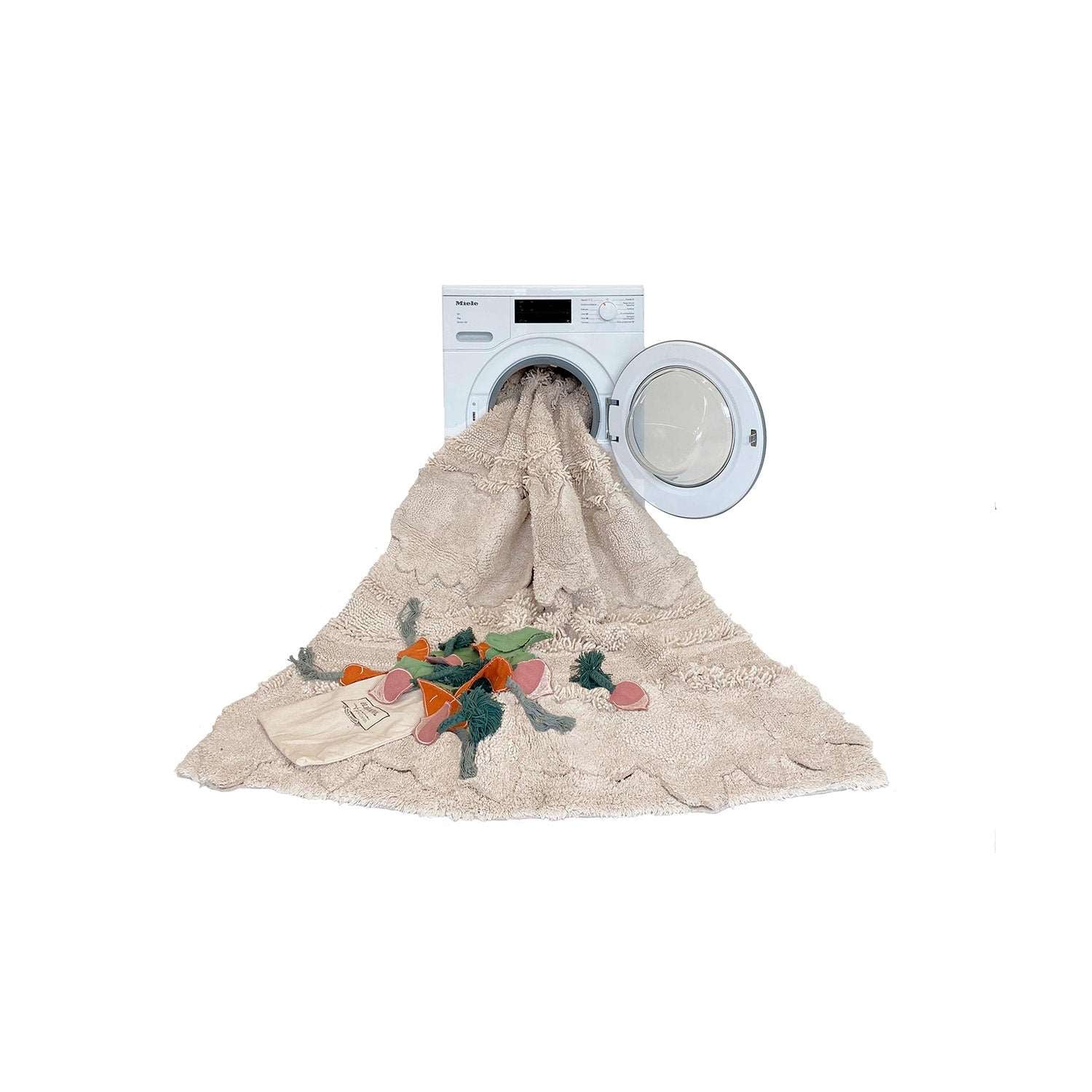 Potager Veggie – Tapis lavable enfant – Oli&Carol x Lorena Canals – vue produit 4