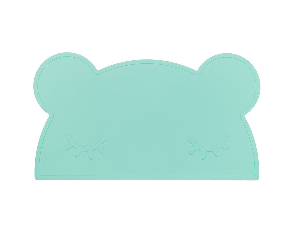 Set de Table en Silicone Ours Minty Green We Might Be Tiny 