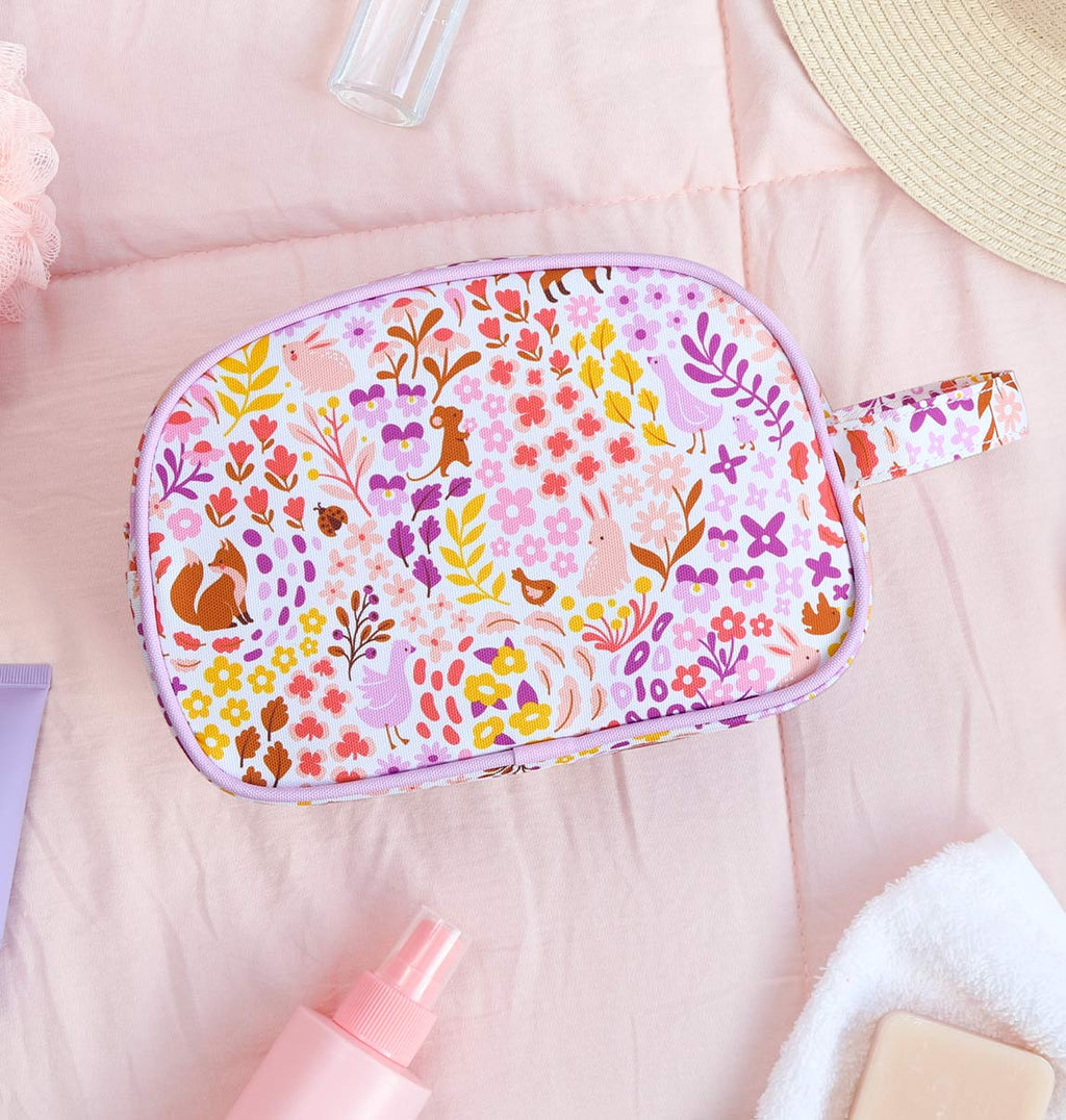 Trousse de toilette enfant - Jardin fleuri – vue 7 – A Little Lovely Company