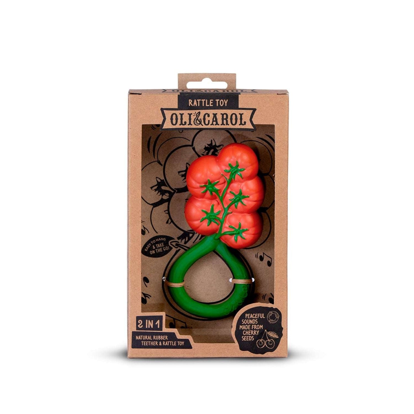 Tomate – Hochet bébé – vue produit 3