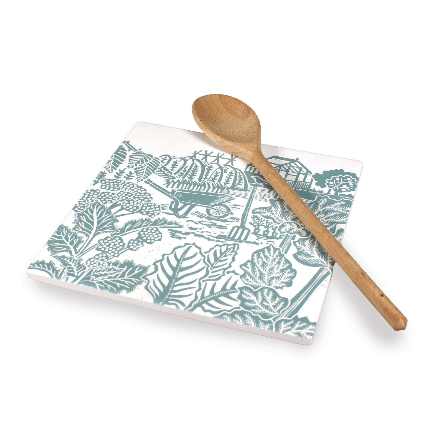 Dessous de plat Kate Heiss Powder bleu – 20 cm