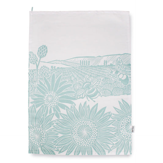 Torchon Kate Heiss Powder bleu