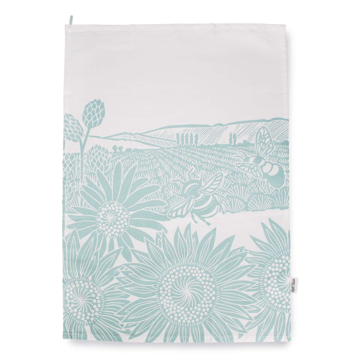 Torchon Kate Heiss Powder bleu