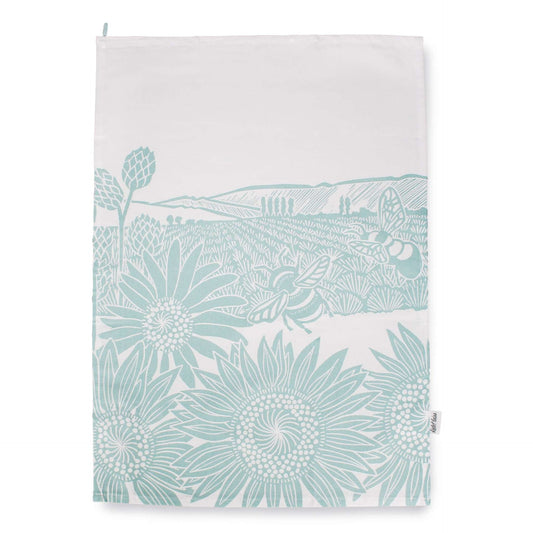 Torchon Kate Heiss Powder bleu