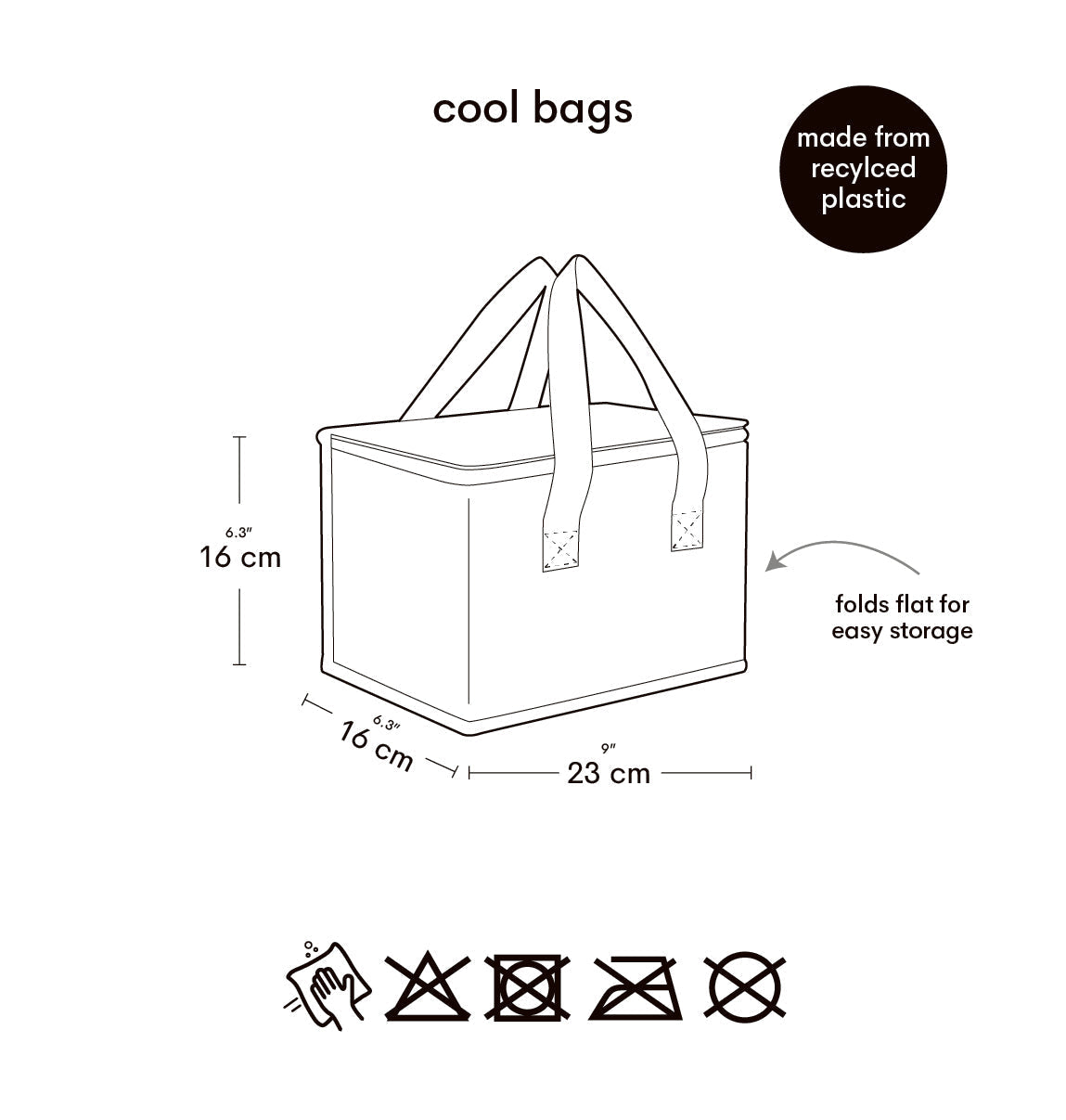 Sac isotherme enfant - Amis de la forêt – vue 4 – A Little Lovely Company