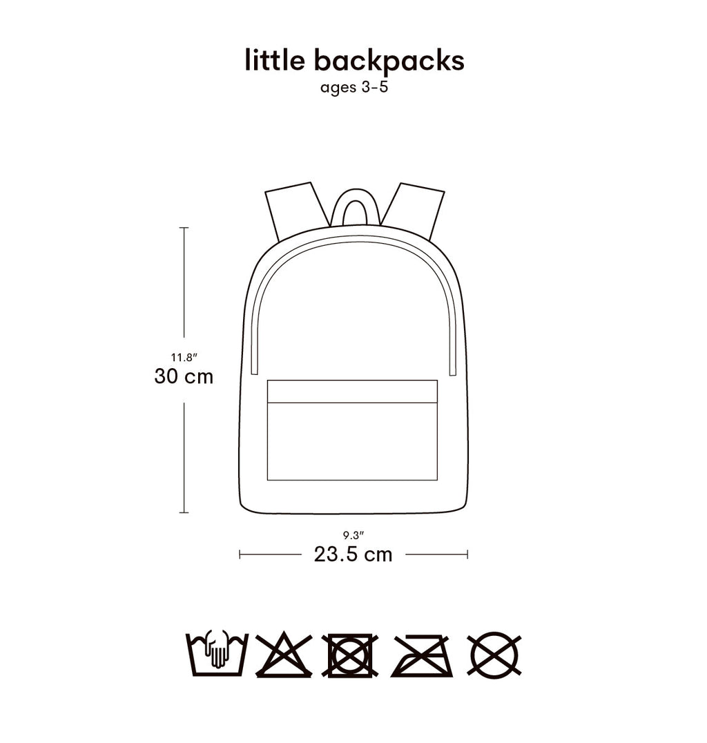 Petit sac à dos enfant - Amis de la forêt – vue 5 – A Little Lovely Company