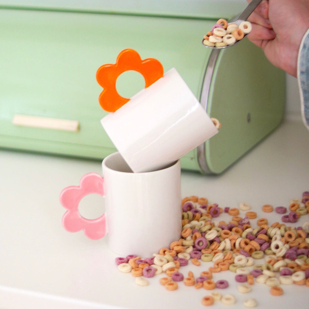 Mug Fleur rose