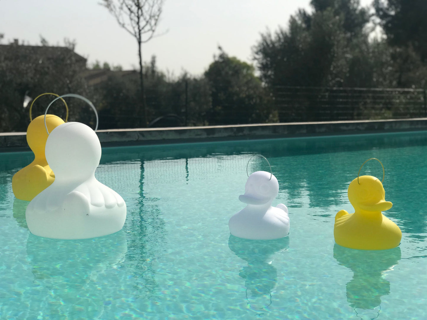 Lampada a papera "La lampada a papera" Gialla