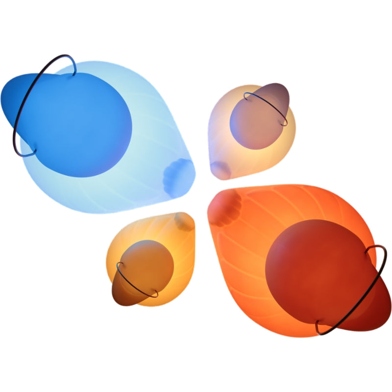 Lampada a papera "La lampada a papera" Gialla