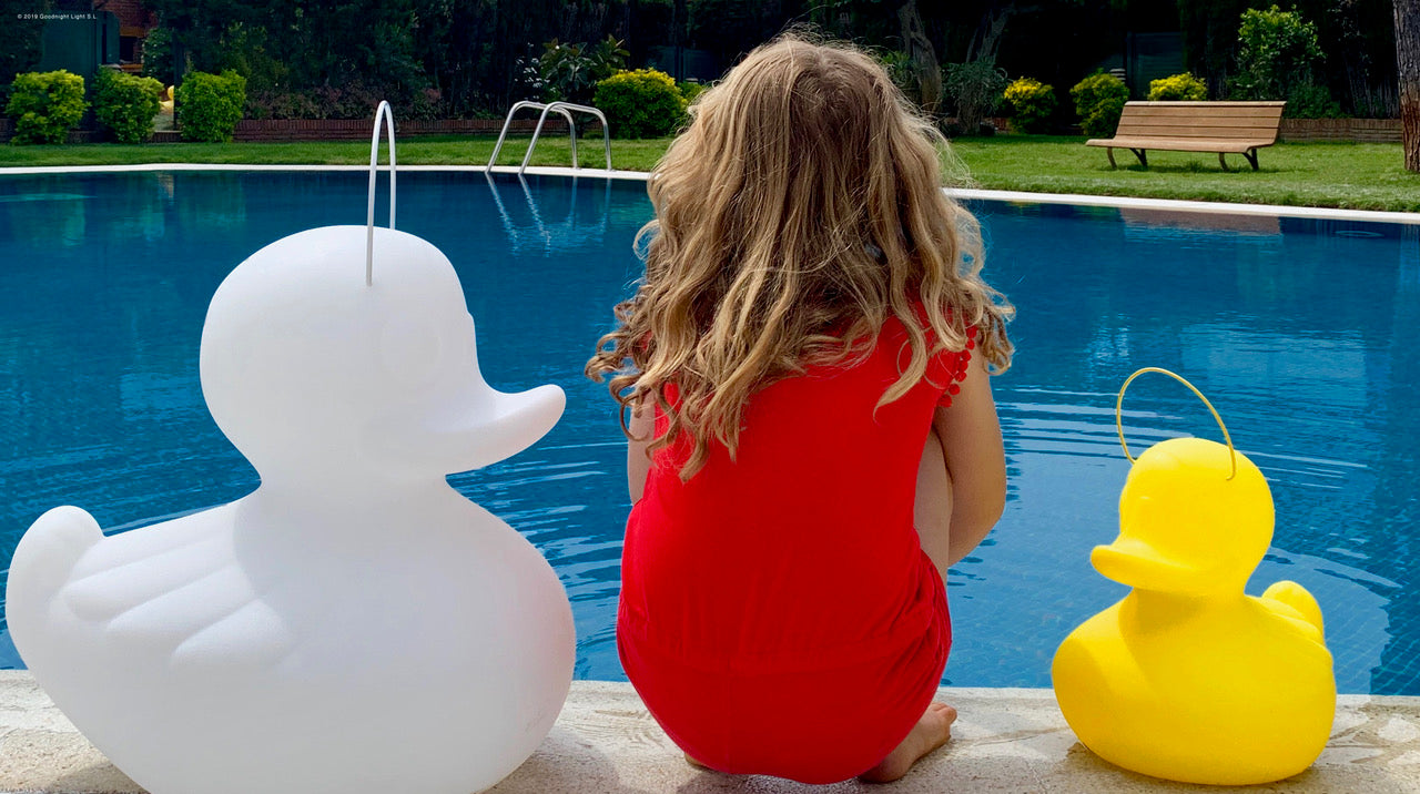 Lampada a papera "La lampada a papera" Gialla