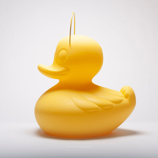Andelampe "The Duck Duck Lamp" Gul XL