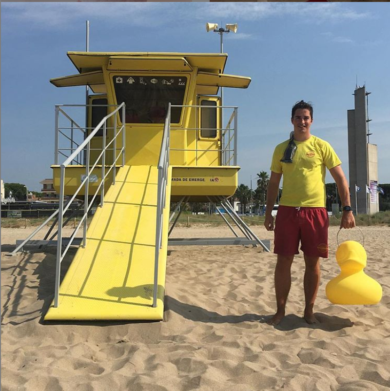 Lampada a papera "La lampada a papera" Gialla XL