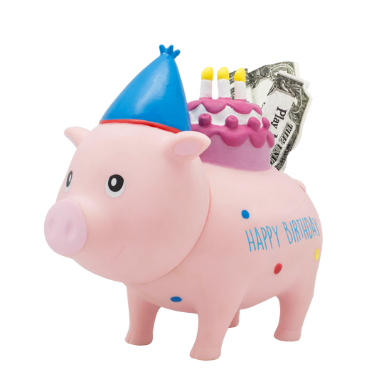 Cochon Anniversaire Lilalu CoinCaillerie