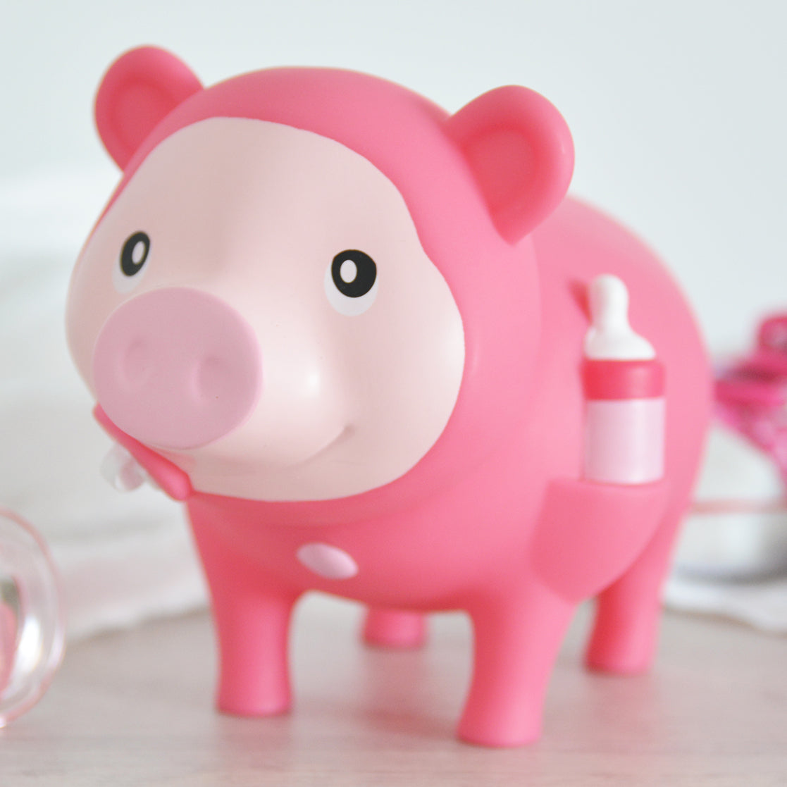 Baby Mädchen Rosa Schwein