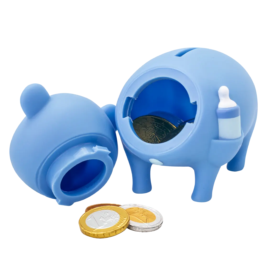 Cochon Bébé Garçon Bleu Lilalu CoinCaillerie