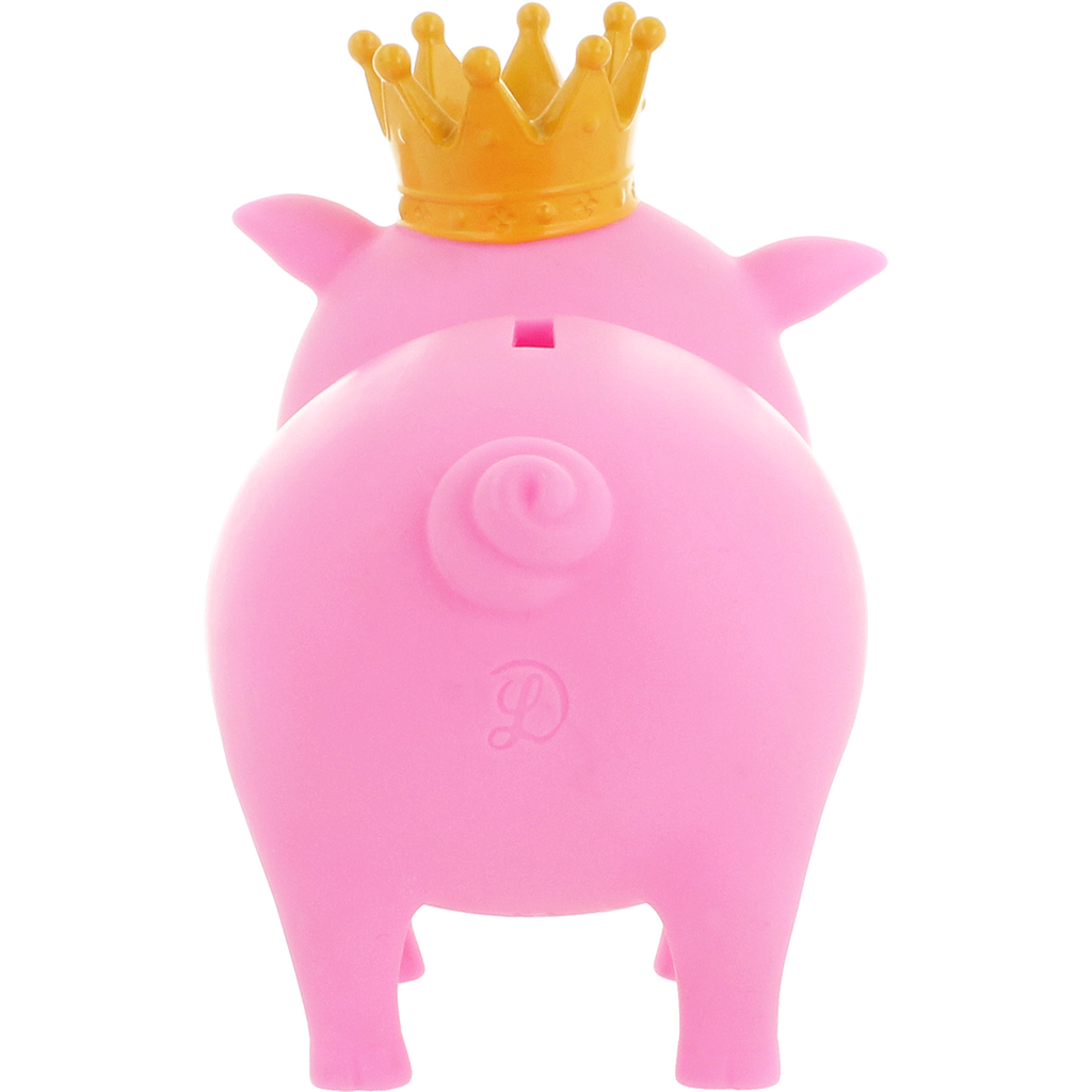 Cochon Rose Couronne