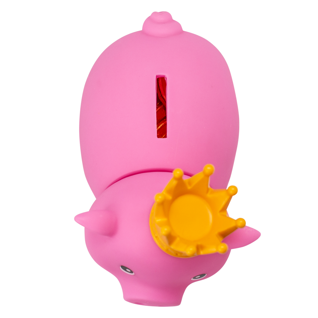 Cochon Rose Couronne