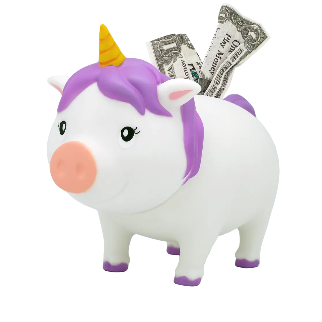 Cochon Licorne Blanche Lilalu  CoinCaillerie