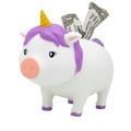 Porco Unicórnio Branco