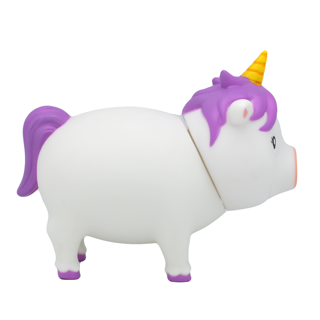 Porco Unicórnio Branco