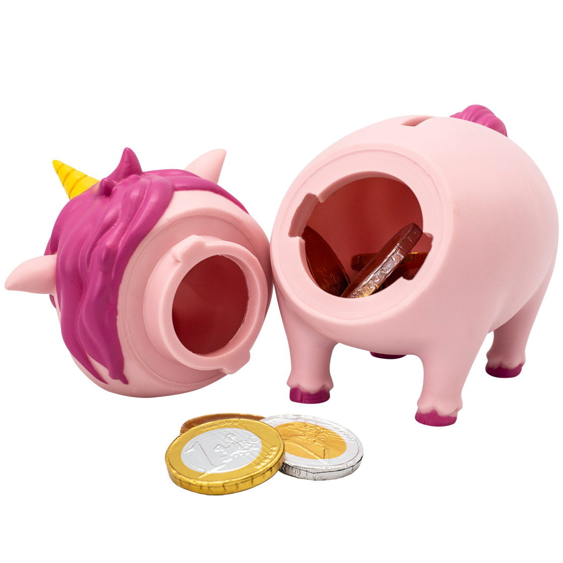 Rosa enhjørningsgris