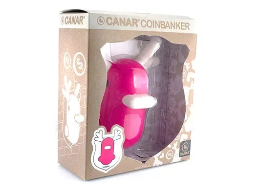 tirelire murale canard rose canar 