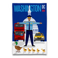 Torchon Washington DC US Capitol avec Canards – vue principale