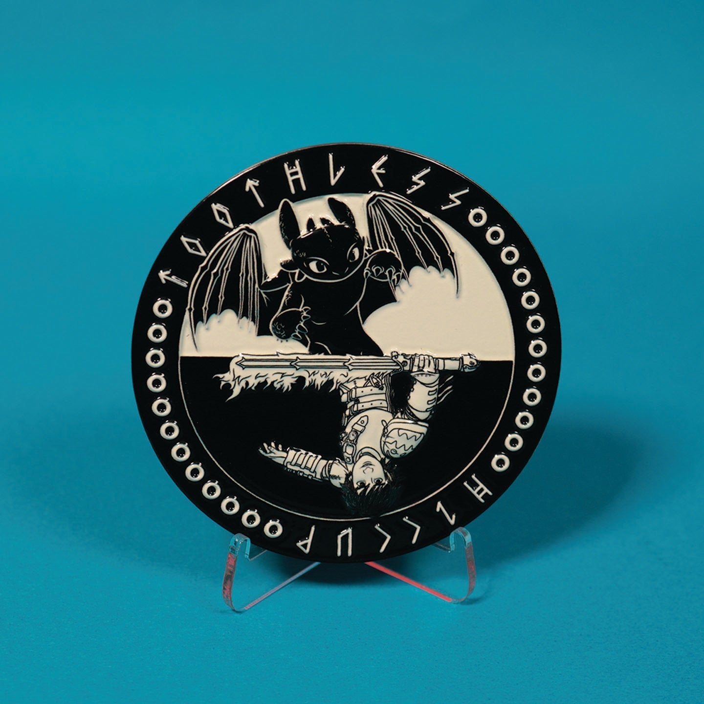 Médaille Dragons - Krokmou/Harold