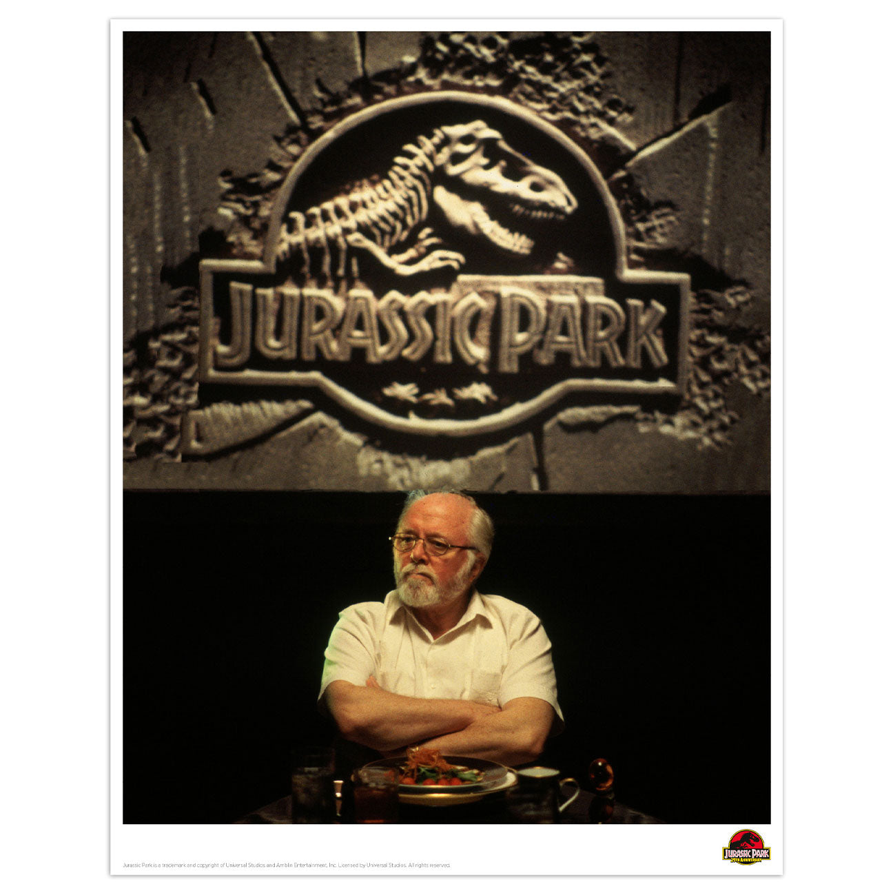 Affiche collector Jurassic Park - John Hammond