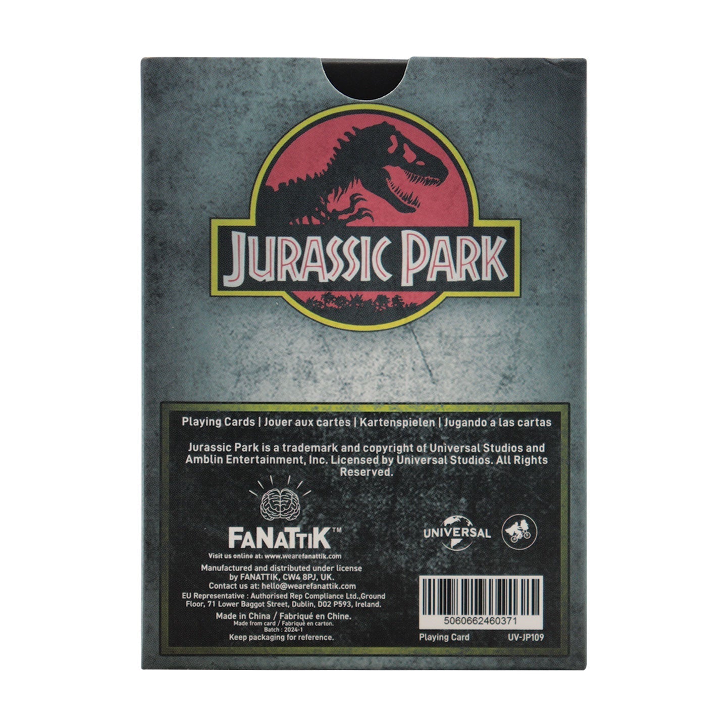 Jeu de cartes - Jurassic Park