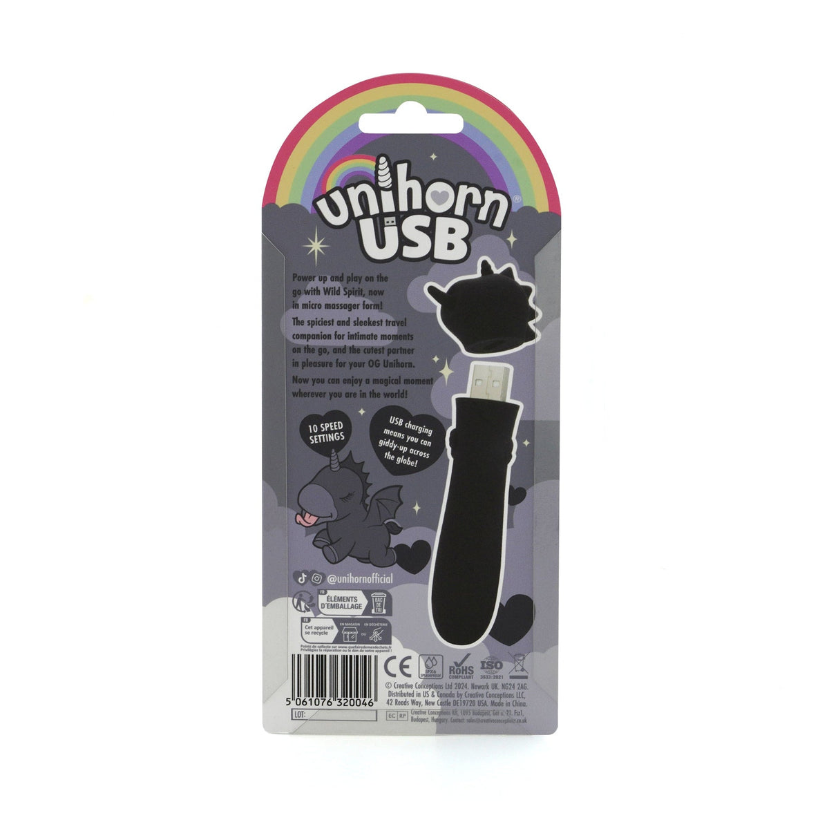 Wild Spirit USB Bullet Vibrator