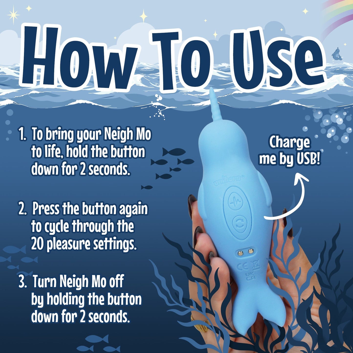 Narwhal Clitoral Vibrator