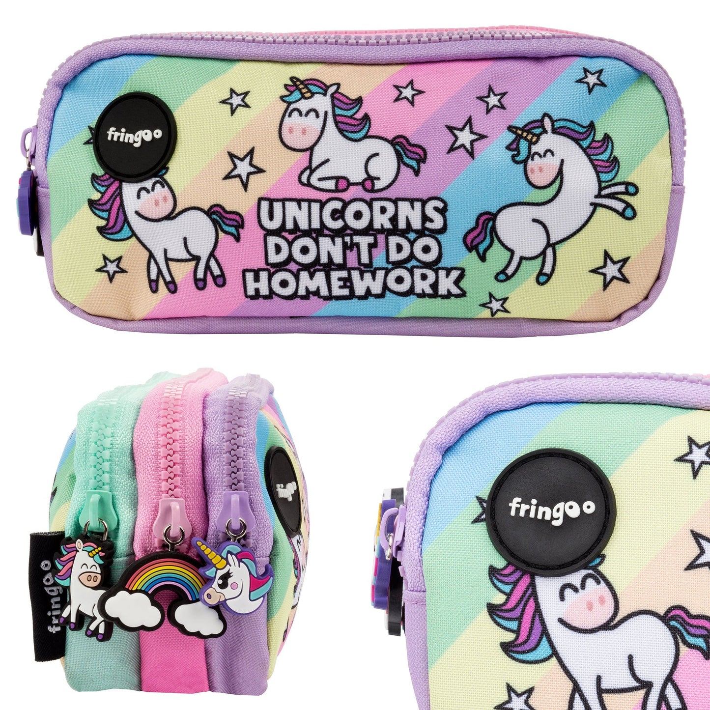 Trousse scolaire – licorne & Homework