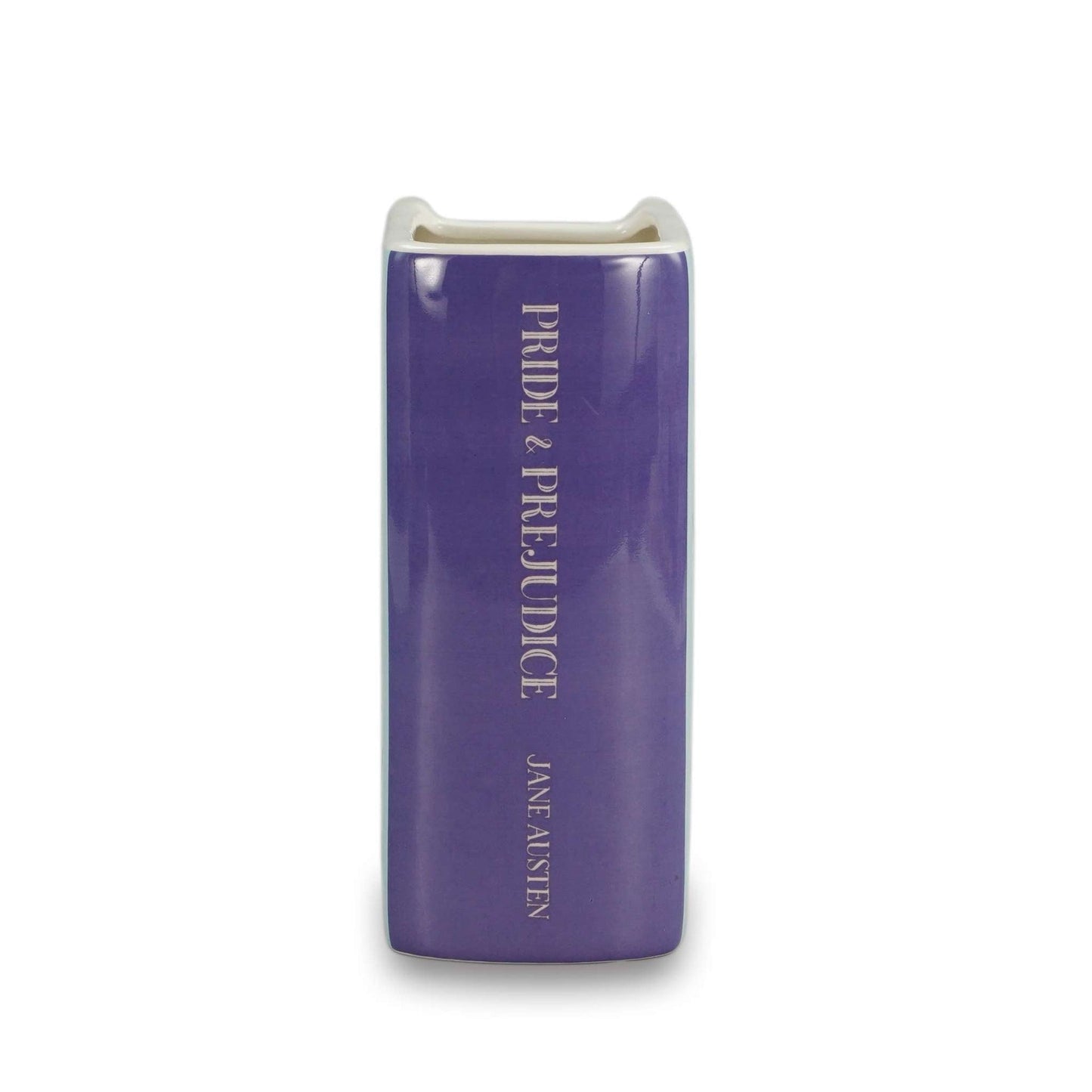Jane Austen Ceramic Vase - Pulteney Press Pride & Prejud. 14 cm