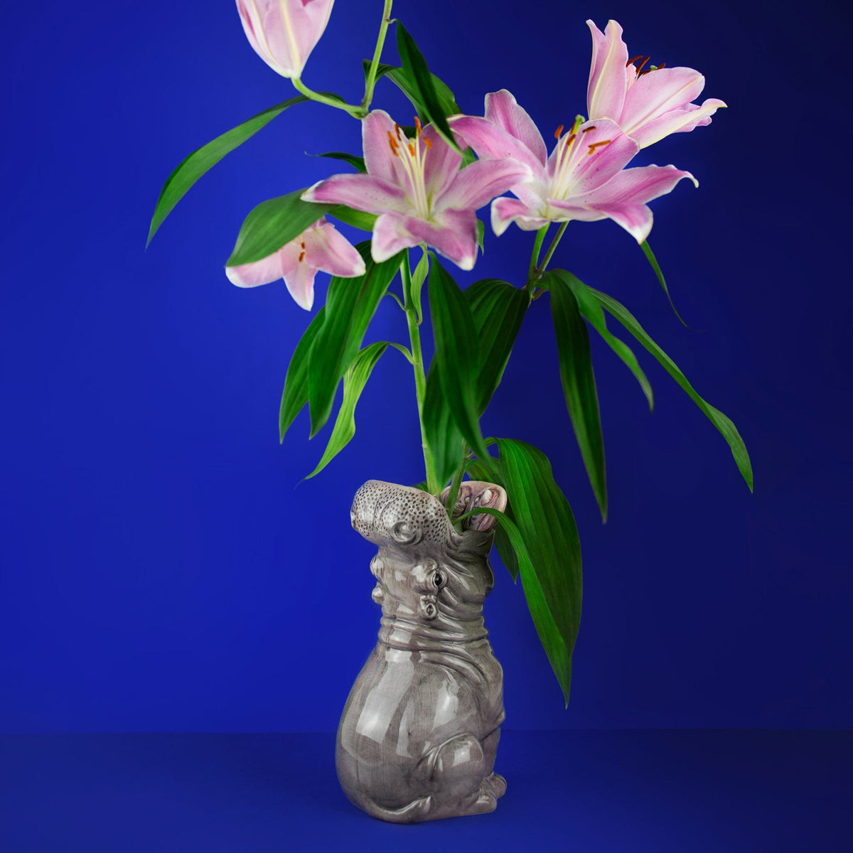 Flodhest Vase Sultne flodhester