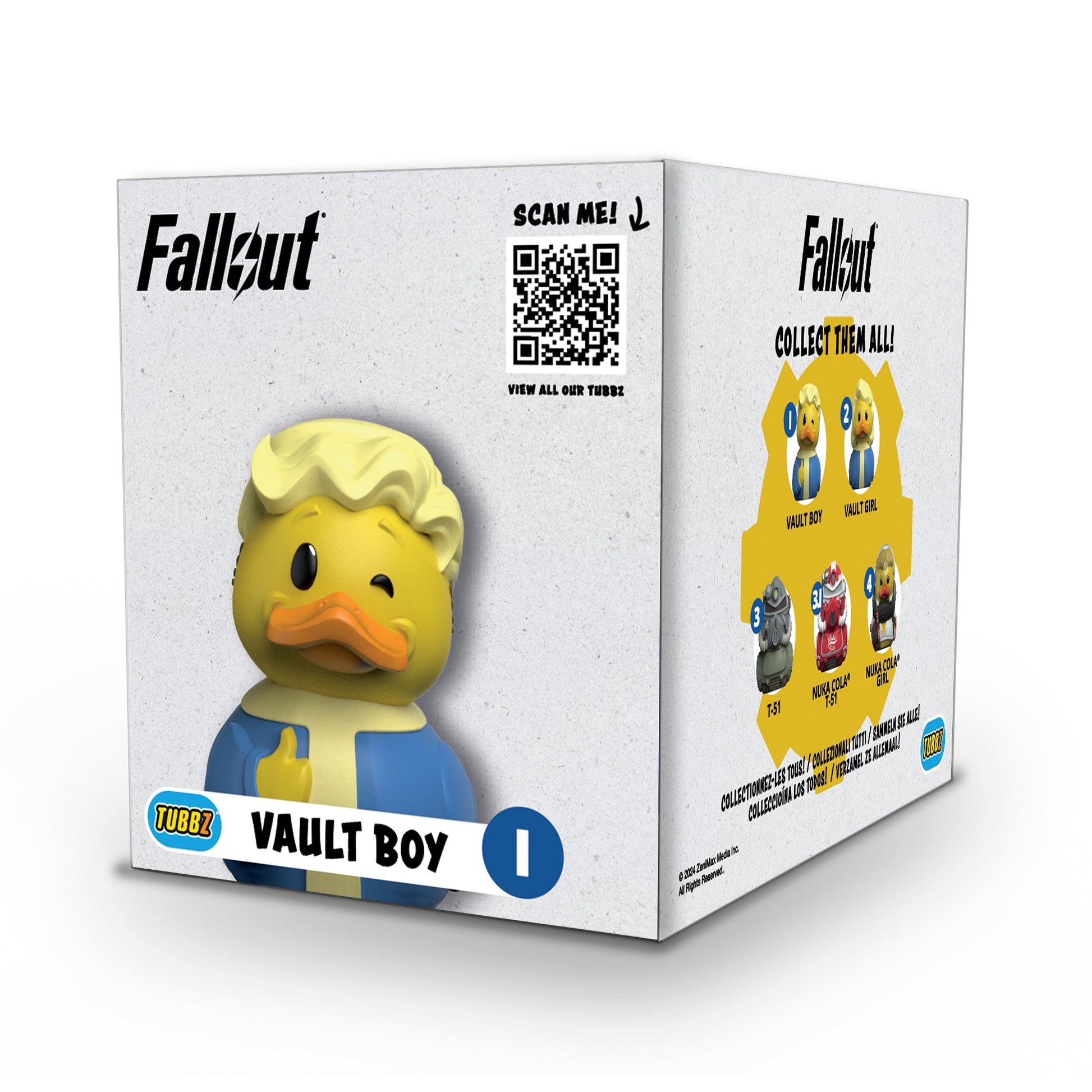 Canard Vault Boy (Boxed Edition) TUBBZ CoinCaillerie