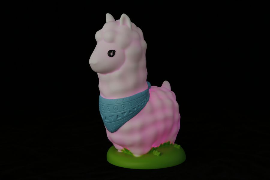 veilleuse lama dhink 