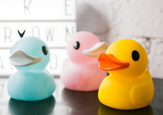 veilleuse canard rose dhink 
