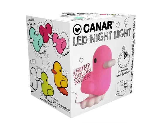 Veilleuse Canard Rose Canar  CoinCaillerie