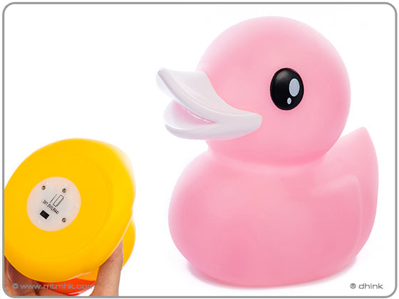 veilleuse canard rose dhink 