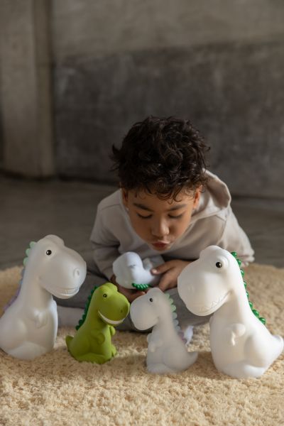 veilleuse dinosaure vert dhink 