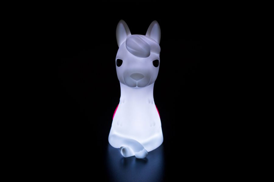 veilleuse alpaga blanc dhink 