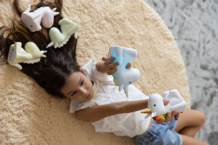 veilleuse licorne rechargeable dhink 