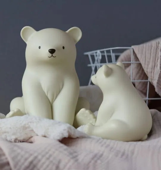 veilleuse ours blanc a little lovely company 