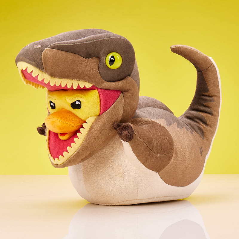 Canard Velociraptor (Plushie) TUBBZ CoinCaillerie