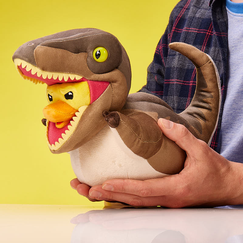 Canard Velociraptor (Plushie) TUBBZ CoinCaillerie