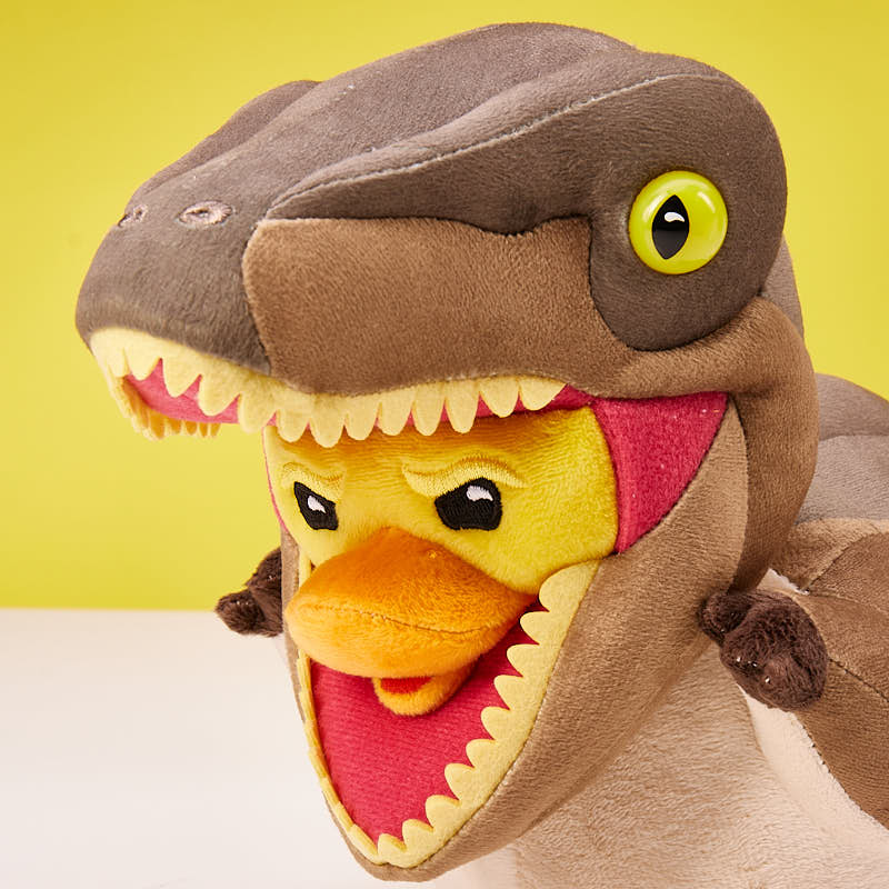 Canard Velociraptor TUBBZ (Plushie) - vue 5