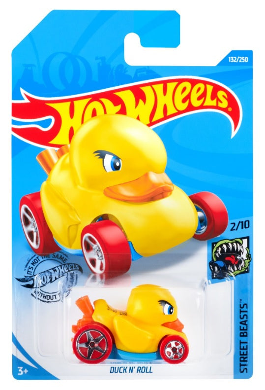 Voiture Canard Duck N’Roll Hot Wheels CoinCaillerie